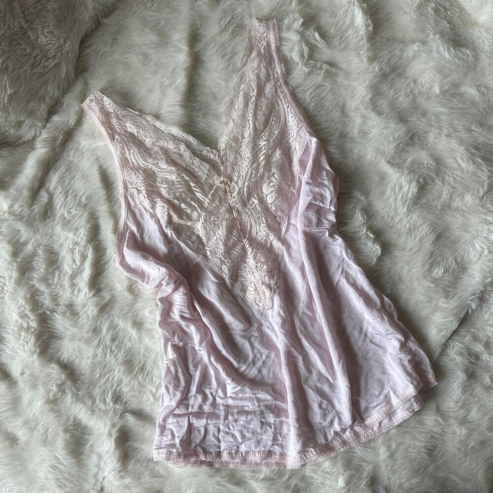 American-vintage Women's Pink Lingerie Top